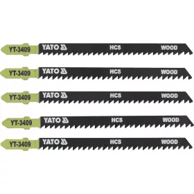   YATO Dekopírfűrészlap T8TPI favágásra 5db/cs (tiszta vágás) (YT-3409)