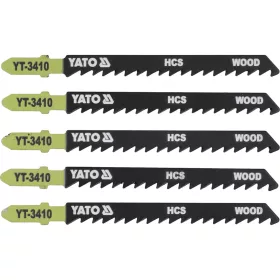   YATO Dekopírfűrészlap T6TPI favágásra 5db/cs (tiszta vágás) (YT-3410)