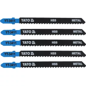   YATO Dekopírfűrészlap T8TPI favágásra 5db/cs (tiszta vágás) (YT-3411)