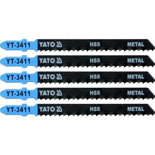 YATO Dekopírfűrészlap T8TPI favágásra 5db/cs (tiszta vágás) (YT-3411)