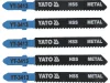 YATO Dekopírfűrészlap T12TPI favágásra 5db/cs (tiszta vágás) (YT-3413)