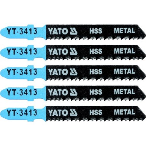 YATO Dekopírfűrészlap T12TPI favágásra 5db/cs (tiszta vágás) (YT-3413)