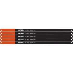   YATO Kézi fűrészlap fémre 300x12mm 24TPI (5db/cs) (YT-3460)