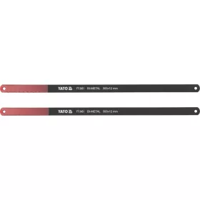   YATO Fémfűrészlap kézi 300/12 24TPI 5 bi-metál (M2+6150) 2db/csomag (YT-3461)