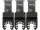 YATO Fűrészlap multifunkciós géphez 28,5 mm BIM (3db/cs) (YT-34684)