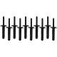 YATO műanyag szegecs 6.3x25.2MM 10PCS (YT-35980)
