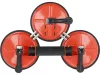 YATO Vákuumos üvegemelő tapadókorong 3 × 150 mm, acél markolattal, 155 kg teherbírással Termékleírás (YT-37239)
