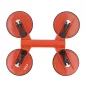 YATO Vákuumos üvegfogó tappancs   4X Ø120MM (YT-37241)