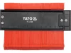 YATO Profilmásoló sablon / kontúrmásoló 125 mm, 44 mm mélységgel, mágnessel (YT-3735)