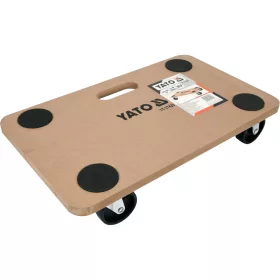   YATO Görgős bútormozgató alátét 200 kg teherbírással, MDF lappal és csúszásgátló betétekkel (YT-37420)