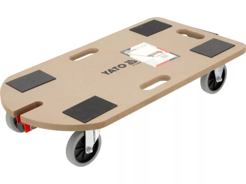 YATO Bútorszállító görgős alátét húzókarral, 250 kg teherbírással (YT-37423)