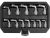 YATO Csuklós hollander kulcskészlet, 8-19mm, 12 részes (YT-38550)