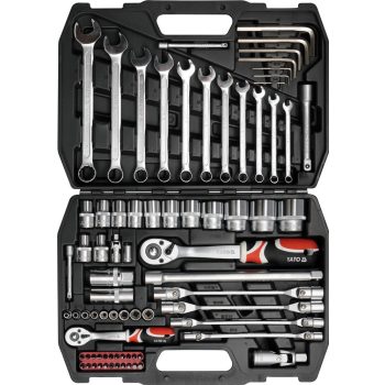 YATO Dugókulcs készlet 77 db 1/2 " (YT-38781)