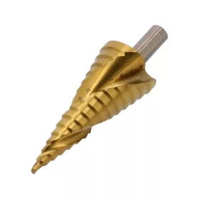   YATO Lépcsős fúró HSS 4341 acélból, TiN bevonattal, 4–32 mm (YT-44748)