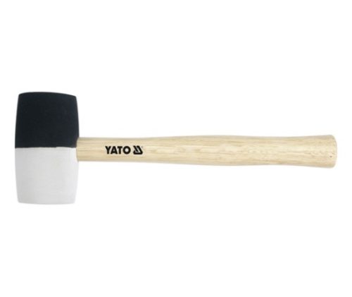 YATO Gumikalapács kétszínű (fekete-fehér) 63 mm 780 g (YT-4604)