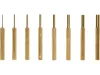 YATO Csapszegkiütő készlet sárgarézből, 1,5–7,8 mm, 8 részes (YT-47124)