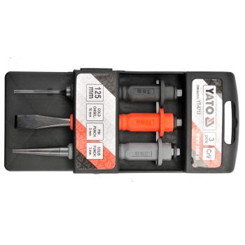 YATO 3 darabos Laposvágó és pontozó készlet (YT-4713)