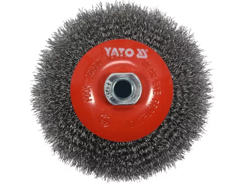 YATO DÖNTÖTT KÖRKEFE M14 125 MM INOX (YT-47612)