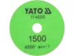YATO TÉPŐZÁRAS GYÉMÁNT CSISZOLÓ ÉS POLÍROZÓKORONG 100 MM / P1500 VIZES/SZÁRAZ (YT-48205)