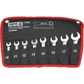   YATO Racsnis csillag-kulcs rövid készlet 8 db-os (YT-49123)