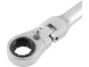 YATO Extra hosszú kettős csuklós racsnis csillagkulcs készlet 8-19 mm, 6 db-os (YT-50390)