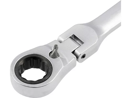 YATO Extra hosszú kettős csuklós racsnis csillagkulcs készlet 8-19 mm, 6 db-os (YT-50390)