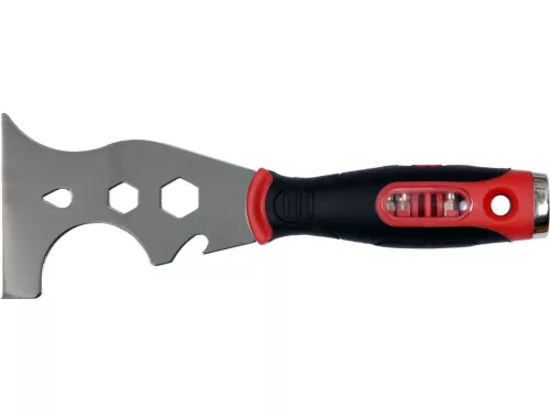 YATO Kaparó spakli multifunkciós inox + 4 db bithegy (YT-52870)