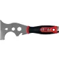   YATO Kaparó spakli multifunkciós inox + 4 db bithegy (YT-52870)