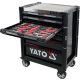 YATO Szerszámkocsi szerszámokkal 157 részes (YT-55308)