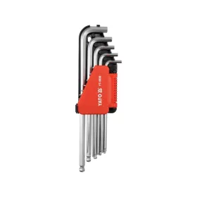   YATO Imbuszkulcs készlet 12 részes hosszú gömbfejű 1/16"-3/8" (YT-5838)