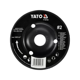 YATO Kúpos Ráspolykorong durva #2 115 mm (YT-59164)
