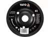 YATO Kúpos Ráspolykorong durva #2 125 mm (YT-59165)