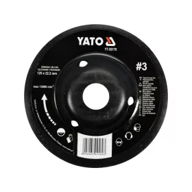 YATO Kúpos Ráspolykorong közepes #3 125mm (YT-59170)