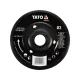 YATO Kúpos Ráspolykorong közepes #3 125mm (YT-59170)
