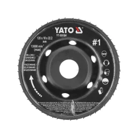 YATO RÁSPOLYKORONG DURVA #1 120 X 22,2 MM (YT-59184)