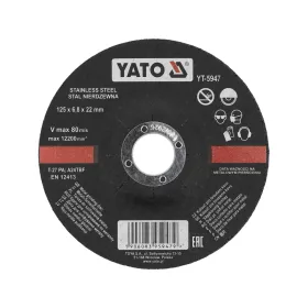 YATO Fém csiszolótárcsa 125x6,8 (YT-5947)
