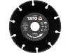 YATO Univerzális vágótárcsa fához sarokcsiszolóra 125 mm (YT-59760)