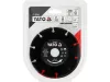 YATO Univerzális vágótárcsa fához sarokcsiszolóra 125 mm (YT-59760)