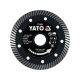 YATO Gyémánt vágótárcsa 115 mm turbó csempékhez (YT-59981)