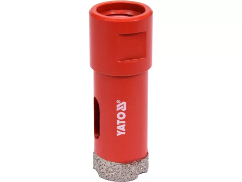 YATO Gyémánt koronafúró burkolólaphoz sarokcsiszolóra, 20 mm, M14, száraz fúráshoz (YT-60444)