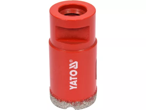 YATO Gyémánt koronafúró burkolólaphoz sarokcsiszolóra, 30 mm, M14, száraz fúráshoz (YT-60445)