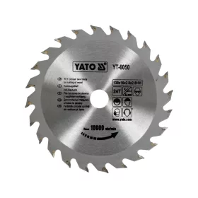 YATO Fűrésztárcsa fához 130/16/24 (YT-6050)