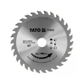 YATO Fűrésztárcsa fához 140x20mm 30T (YT-60522)