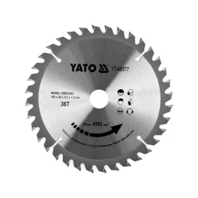   YATO Fűrésztárcsa fához 160 x 20 x 1,5 mm / 36T (YT-60577)