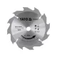 YATO Fűrésztárcsa fához 170 x 16 x 2,2 mm / 12T (YT-60582)