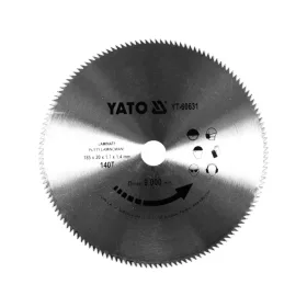   YATO Fűrésztárcsa laminált padlóhoz 185 x 20 x 1,4 mm / 140T (YT-60631)