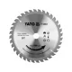 YATO Fűrésztárcsa fához 190 x 20 mm 36T (YT-60635)