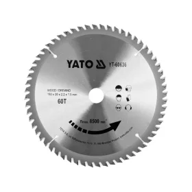 YATO Fűrésztárcsa fához 190 x 20 mm 60T (YT-60636)