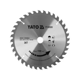   YATO Fűrésztárcsa fához 235 x 25,4 x 1,8 mm / 36T (YT-60686)