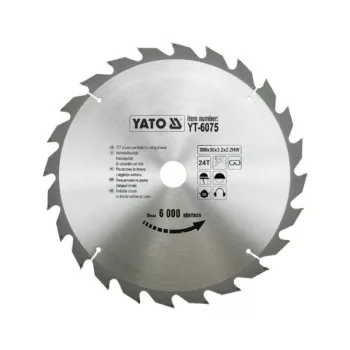 YATO Fűrésztárcsa fához 300/30/24 (YT-6075)